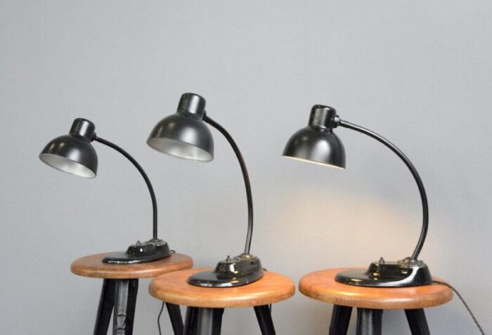 1115 table lamps with pressed glass base by marianne brandt from kandem 2