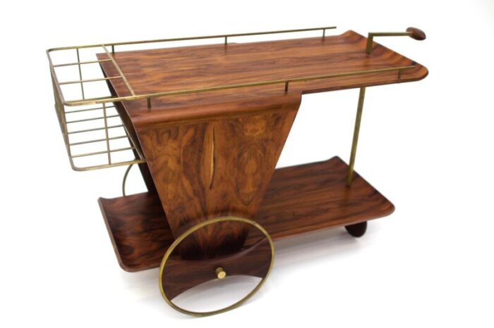 1950s two tier tea cart by jd moveis e decoracoes 3689