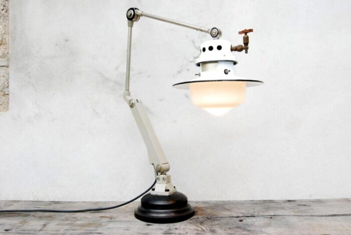 1950s waldmann gas lamp 5901