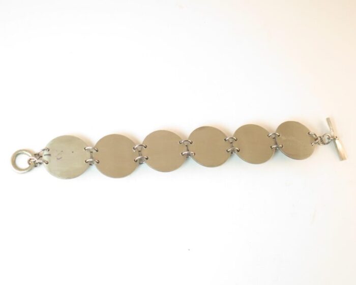 1960s mid century modern designer denmark art glass bracelet 1513