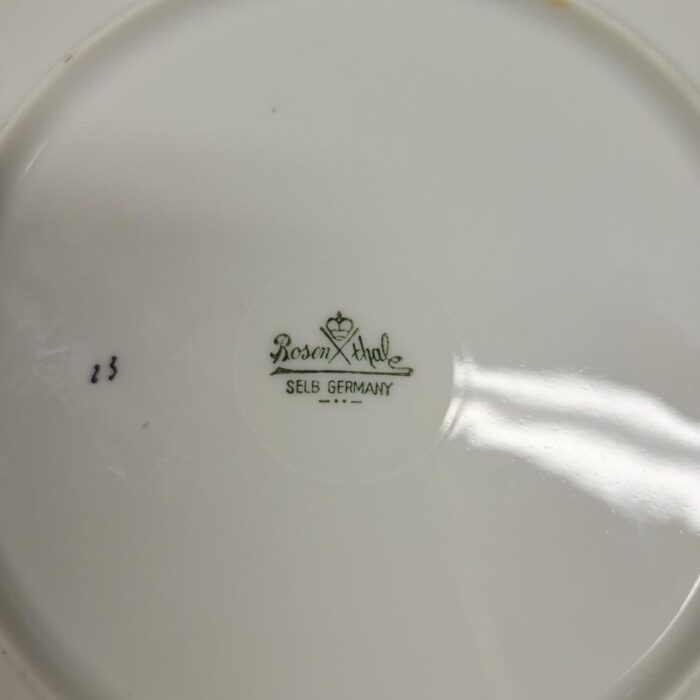 1960s rosenthal grasses continental breakfast or high tea china 20 place settings 9667 scaled