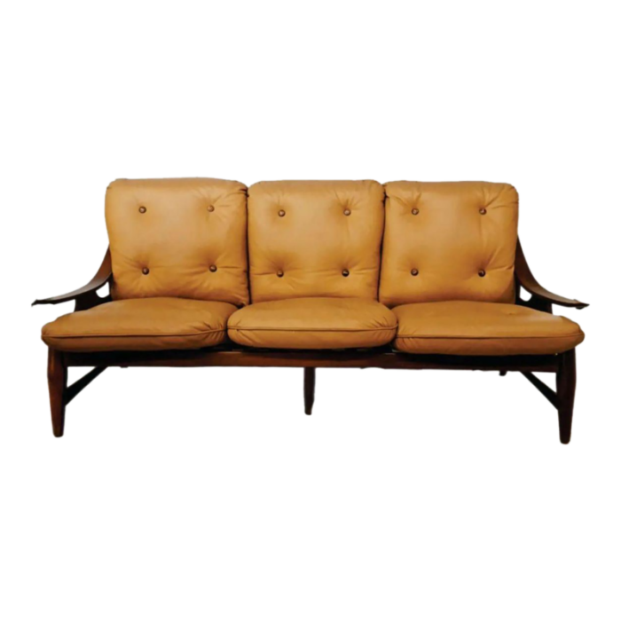 1960s three seats sofa by liceu de artes e oficios 8528