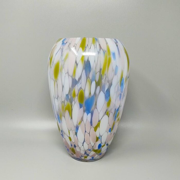 1970s vase in murano glass by artelinea made in italy 1394