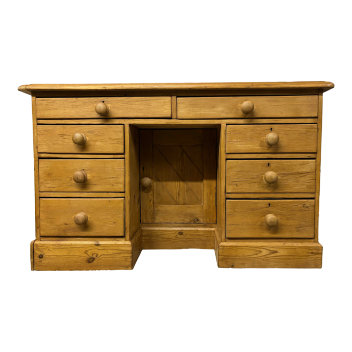 19th century english pine desk 6739