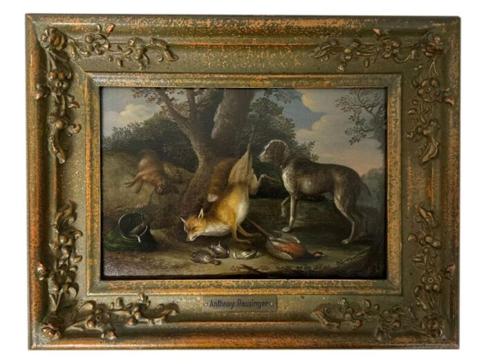 19th century german oil painting 0227