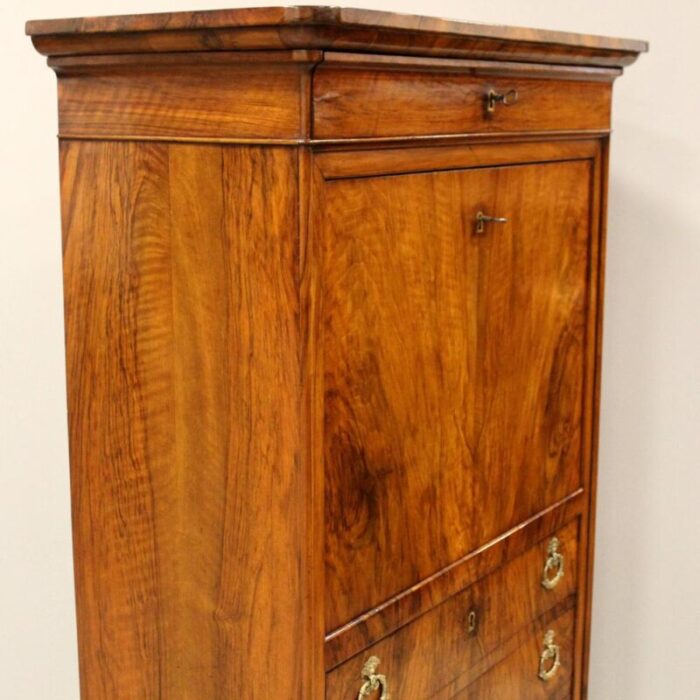 19th century louis philippe walnut secretary 2268