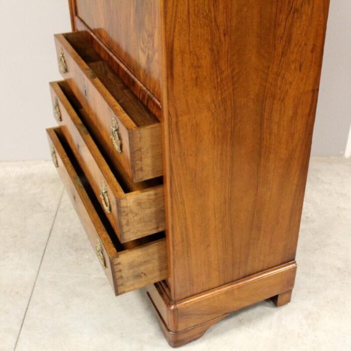 19th century louis philippe walnut secretary 8150