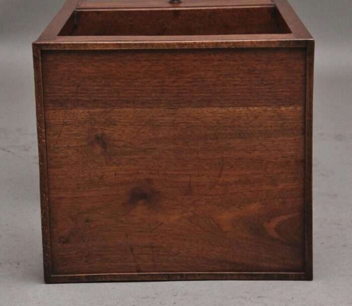 19th century mahogany bedside table 1830s 1205