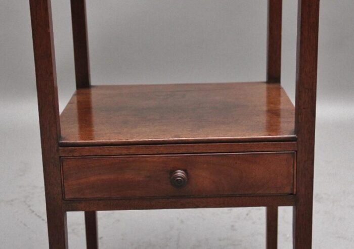 19th century mahogany bedside table 1830s 7749