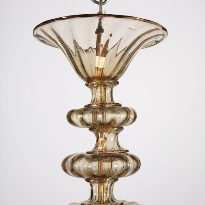 20th century murano glass chandelier italy 3