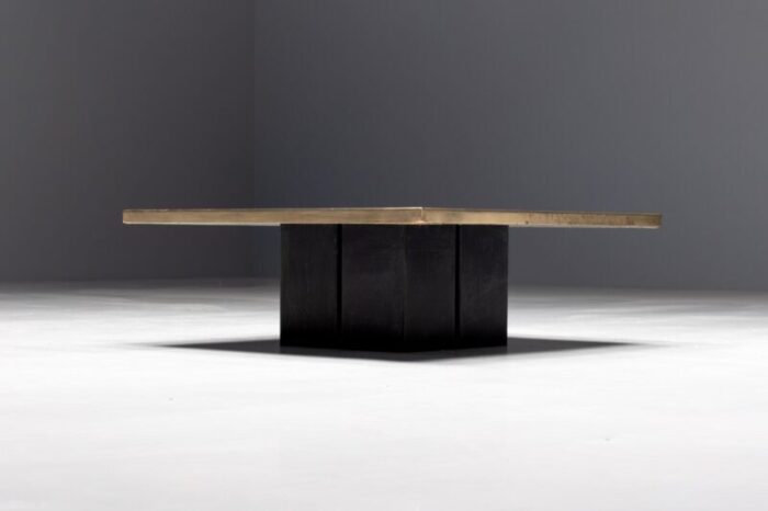 Brass Etched Coffee Table by Christian Heckscher 12 master