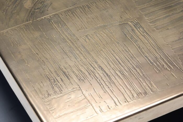 Brass Etched Coffee Table by Christian Heckscher 13 master