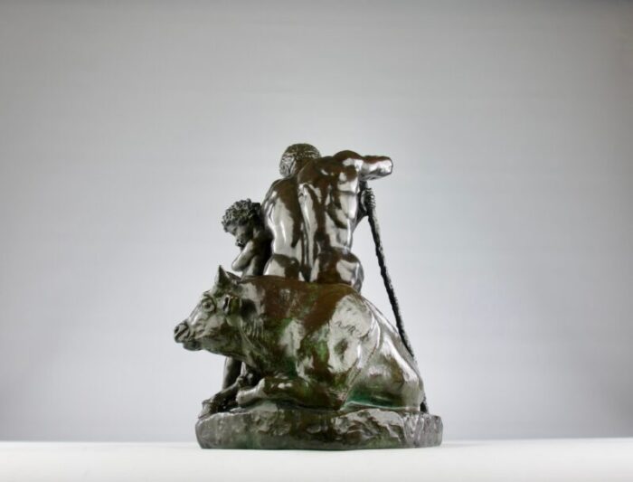 antoine louis barye leblanc barbedienne peace 1920s bronze 5673