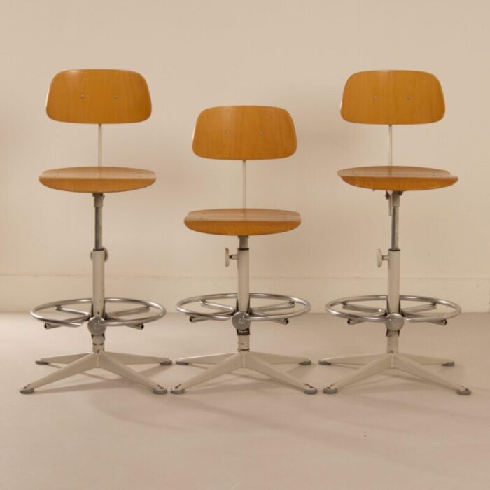 architect chairs by friso kramer for ahrend de cirkel 1960s set of 3 0244