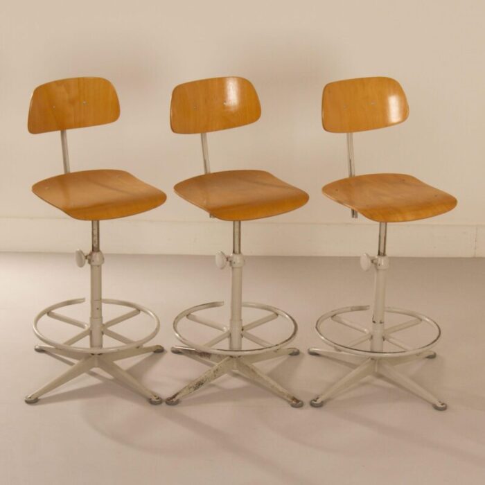 architects chairs by friso kramer for ahrend de cirkel 1960s set of 3 7419