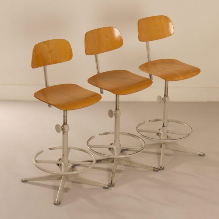 architects chairs by friso kramer for ahrend de cirkel 1960s set of 3 7796