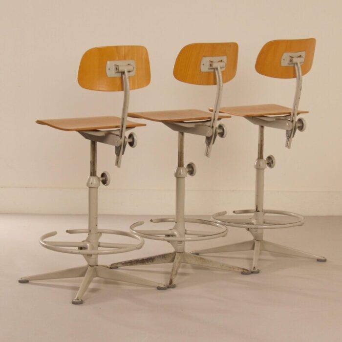 architects chairs by friso kramer for ahrend de cirkel 1960s set of 3 8136