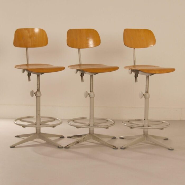 architects chairs by friso kramer for ahrend de cirkel 1960s set of 3 9972