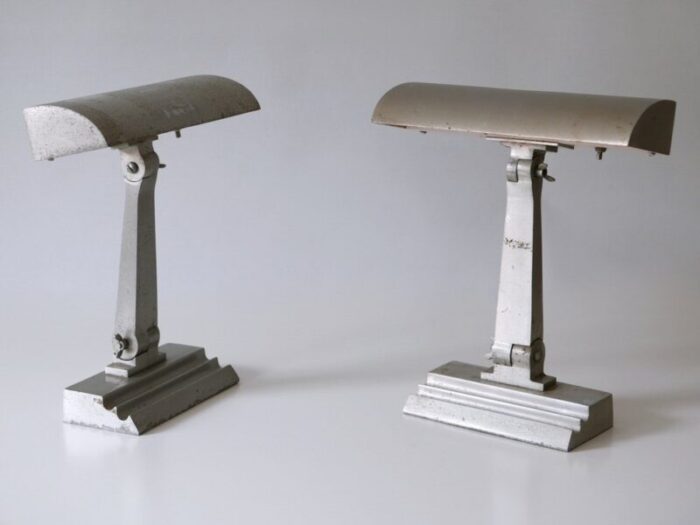 art deco desk lamps 1920s set of 2 3