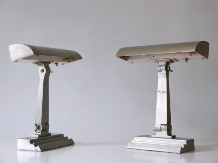 art deco desk lamps 1920s set of 2 4