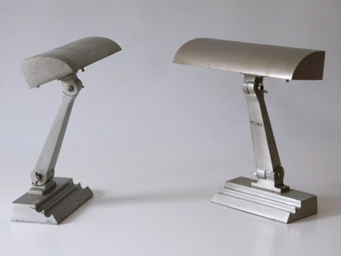 art deco desk lamps 1920s set of 2 7