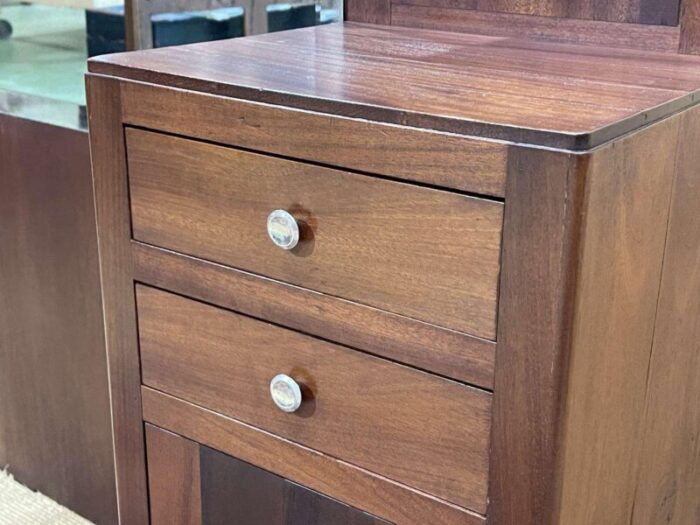 art deco dressing table in mahogany 1930s 1406