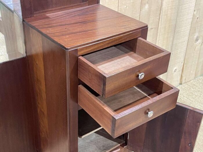 art deco dressing table in mahogany 1930s 3348