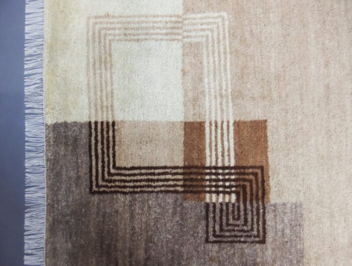 art deco modern wool rug 1930s 2105