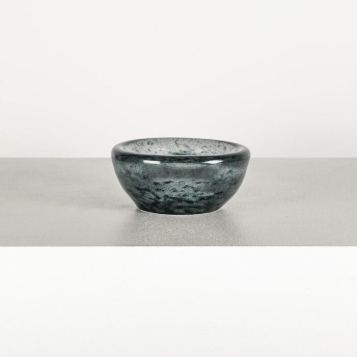 artistic enameled glass bowl from daum 1950s 9521