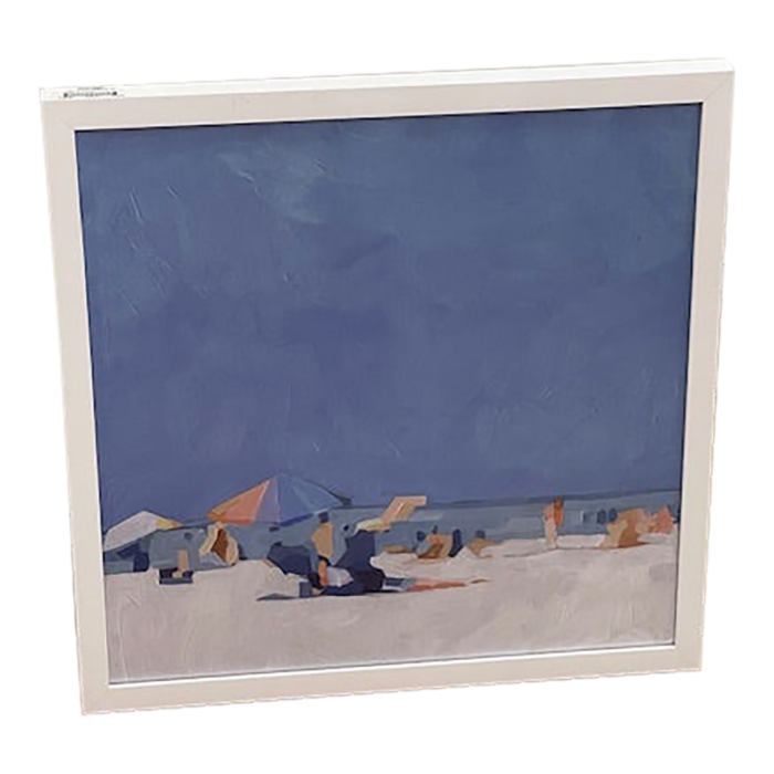 ballard designs day at the beach framed print 7445