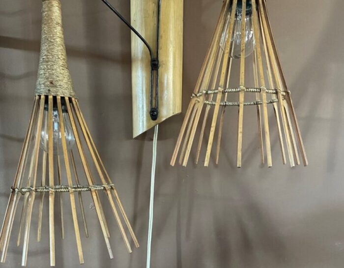 bamboo wall lamp 4