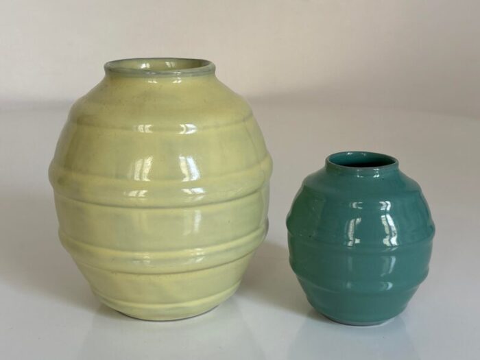 beehive vase by kurt ekholm for arabia set of 2 3686