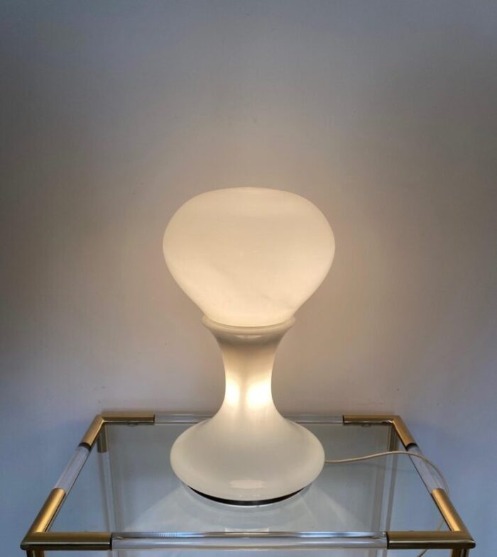 big italian murano table lamp by carlo nason for mazzega 1970s 4