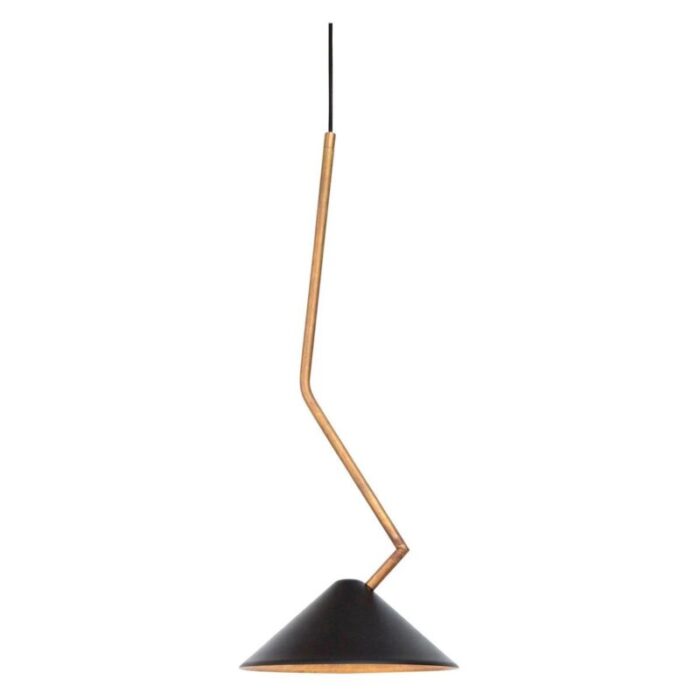 black brass branch ceiling lamp by johan carpner for konsthantverk tyringe 1 1