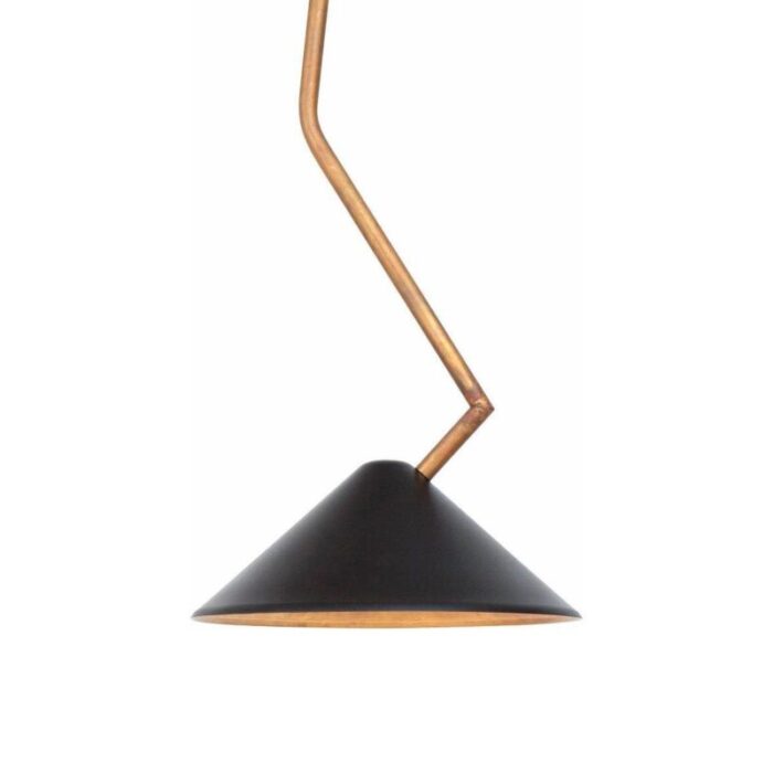 black brass branch ceiling lamp by johan carpner for konsthantverk tyringe 1 2