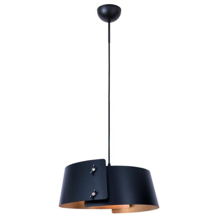 black brass glip flush mount lamp by jesper stahl for konsthantverk tyringe 1 1