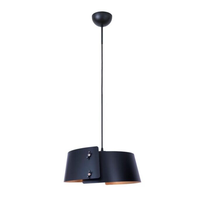 black brass glip flush mount lamp by jesper stahl for konsthantverk tyringe 1 10