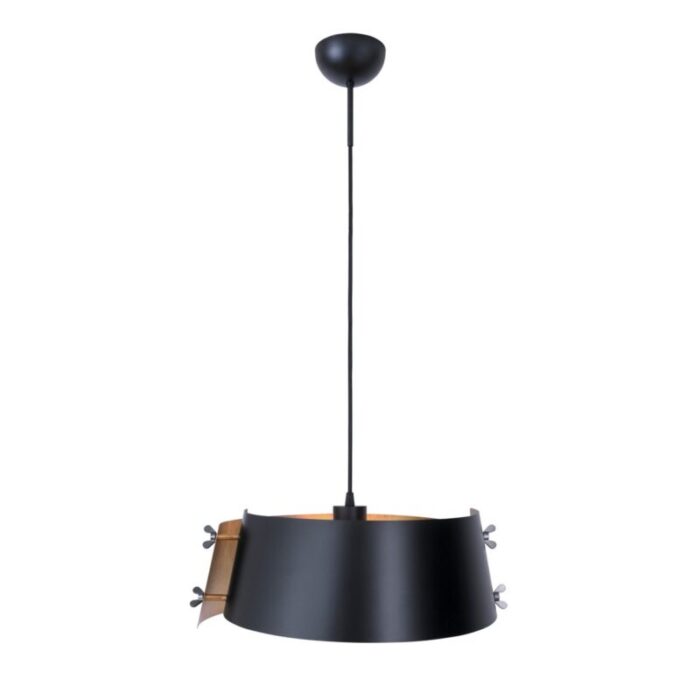 black brass glip flush mount lamp by jesper stahl for konsthantverk tyringe 1 2