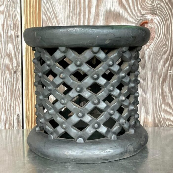 boho side table chic african bam 1 master