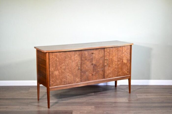 brass and walnut sideboard from vanson 1960s 5177