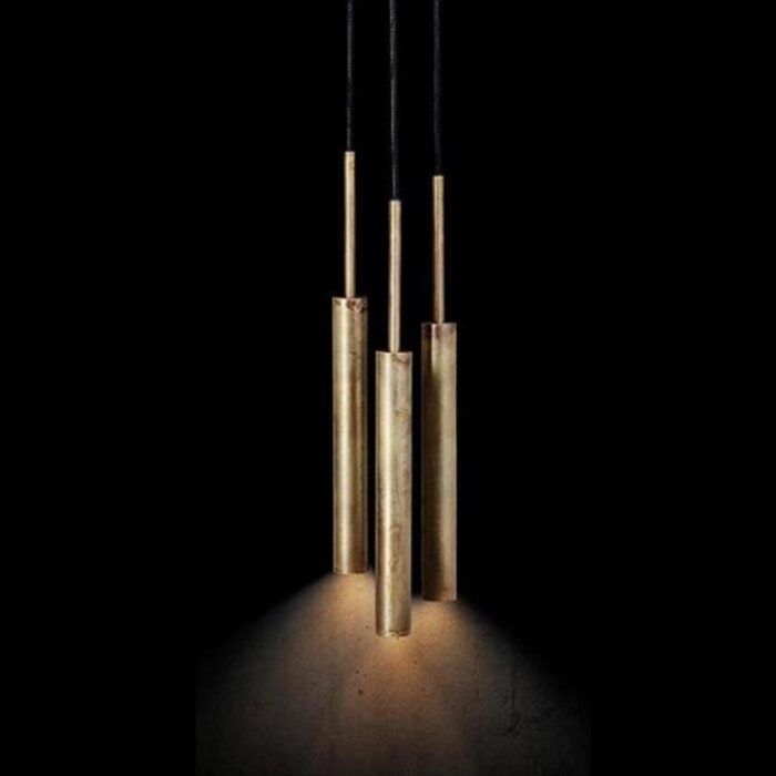 brass spell 3 ceiling lamp by johan carpner for konsthantverk tyringe 1 3