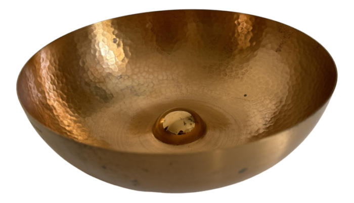 bronze bowl by tapio wirkkala for kultakeskus 4442