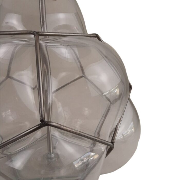 caged glass table lamp 4