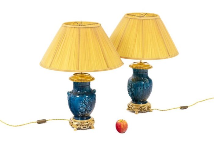 ceramic bronze table lamps 1880 9