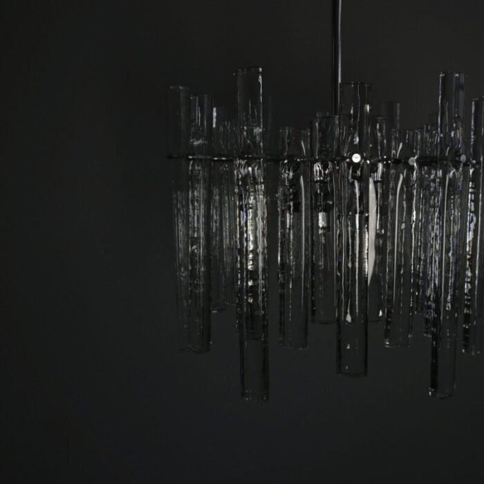 chandelier with 36 ice glass pieces from kinkeldey 14