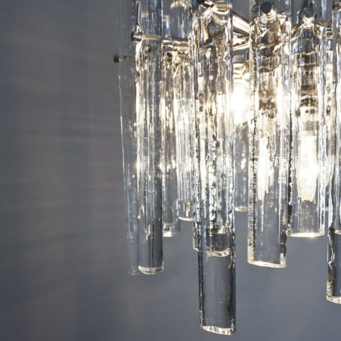 chandelier with 36 ice glass pieces from kinkeldey 17