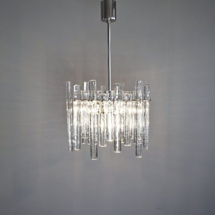 chandelier with 36 ice glass pieces from kinkeldey 3