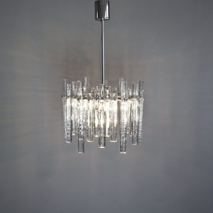 chandelier with 36 ice glass pieces from kinkeldey 7