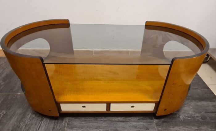 coffee table in the style of joe colombo 1970s 5577