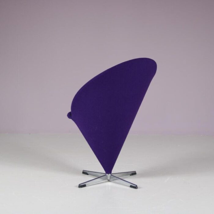 cone chair by verner panton for plus linje denmark 1960s 0680